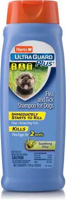 Hartz UltraGuard Rid Flea & Tick Shampoo with Oatmeal for Dogs 18OZ - HHRFOS18