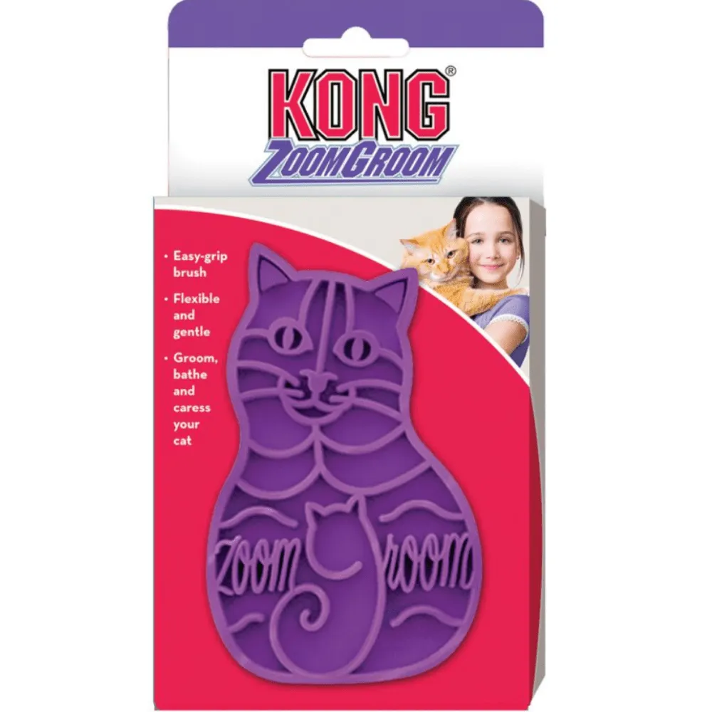 Kong Zoom Groom Brush for Cats