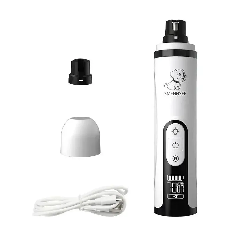 LED Pet Nail Grinder for Gentle Grooming