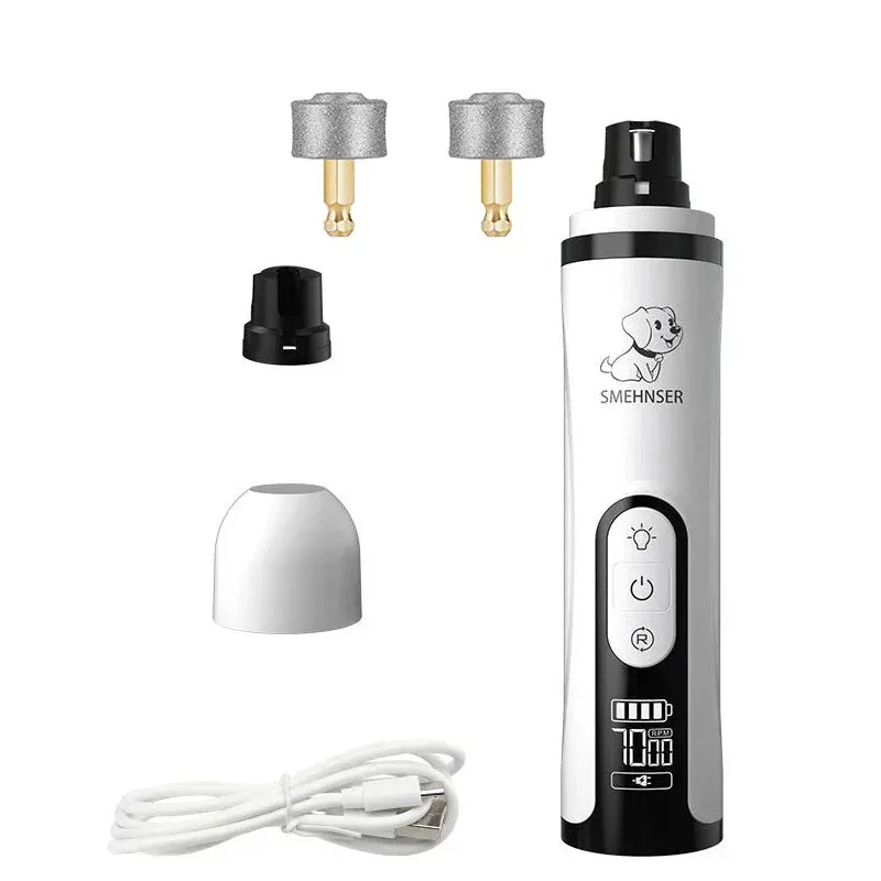LED Pet Nail Grinder for Gentle Grooming