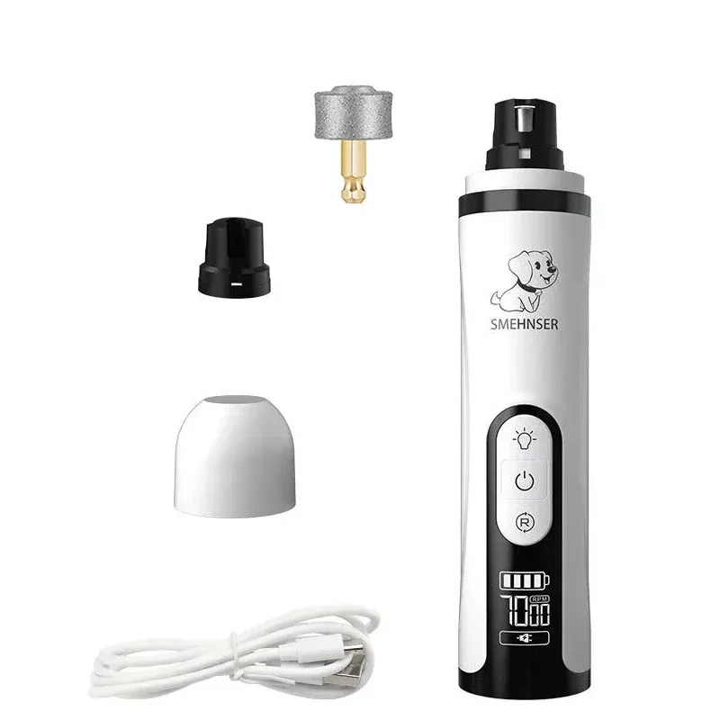 LED Pet Nail Grinder for Gentle Grooming
