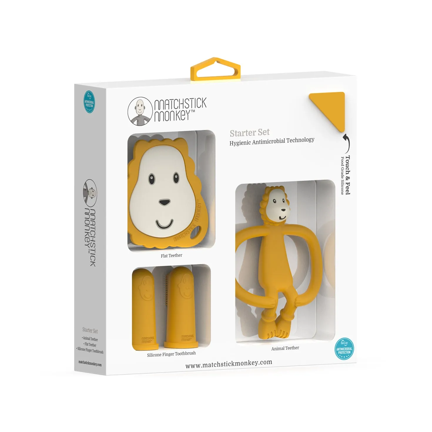 Matchstick Monkey Ludo Lion Teething Starter Gift Set