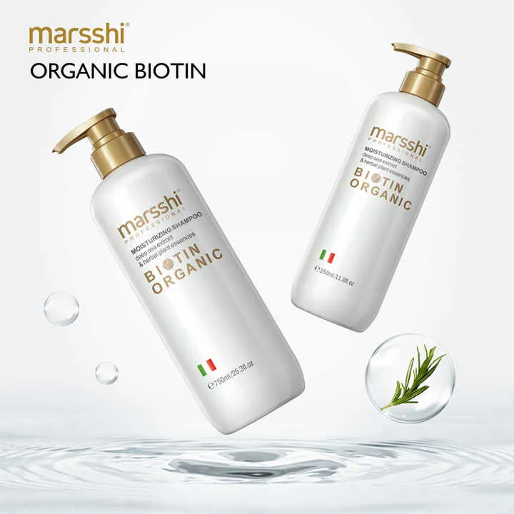 Private Label Organic Biotin Hair Growth-مجموعة شامبو