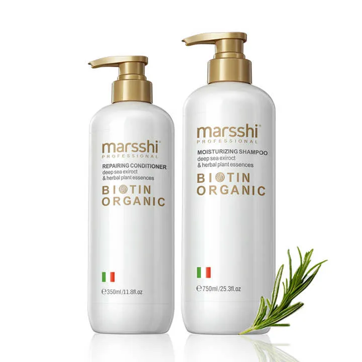 Private Label Organic Biotin Hair Growth-مجموعة شامبو