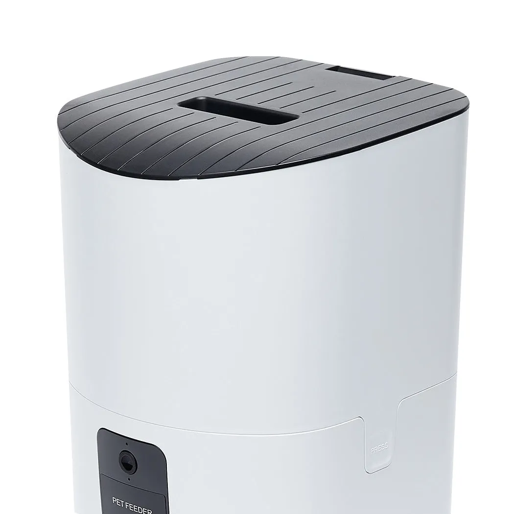 Smart Pet Feeder Camera Automatic Dog Cat Food Dispenser Portable Remote Bowl